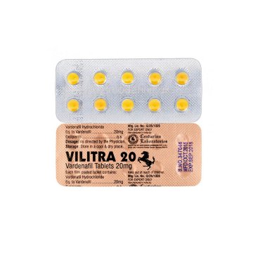 Vilitra 20 (Vardenafil Tablets) 20 mg Centurion Laboratories