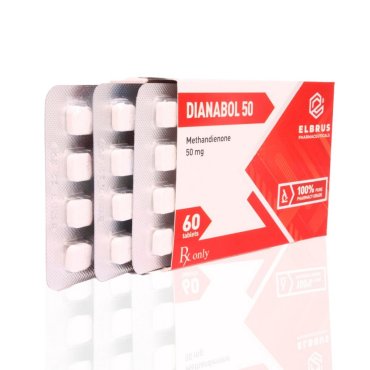 Dianabol 50 mg Elbrus Pharmaceuticals